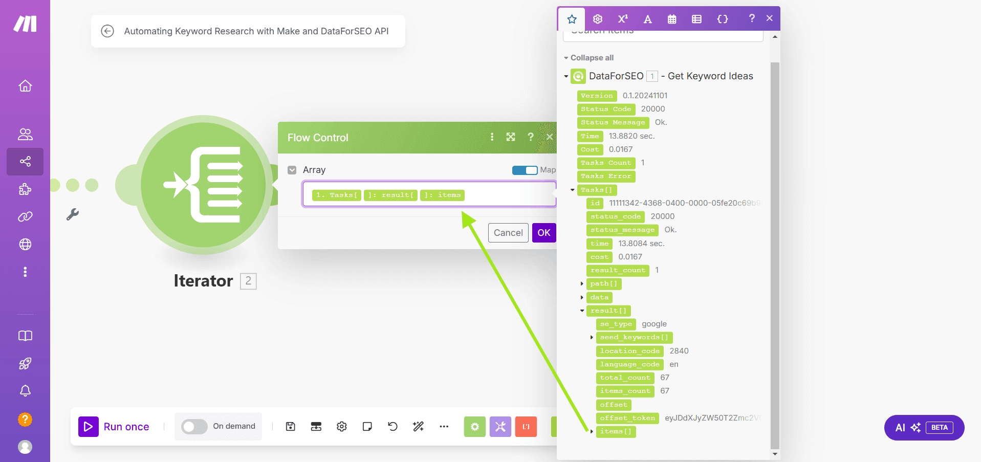keyword automation 7
