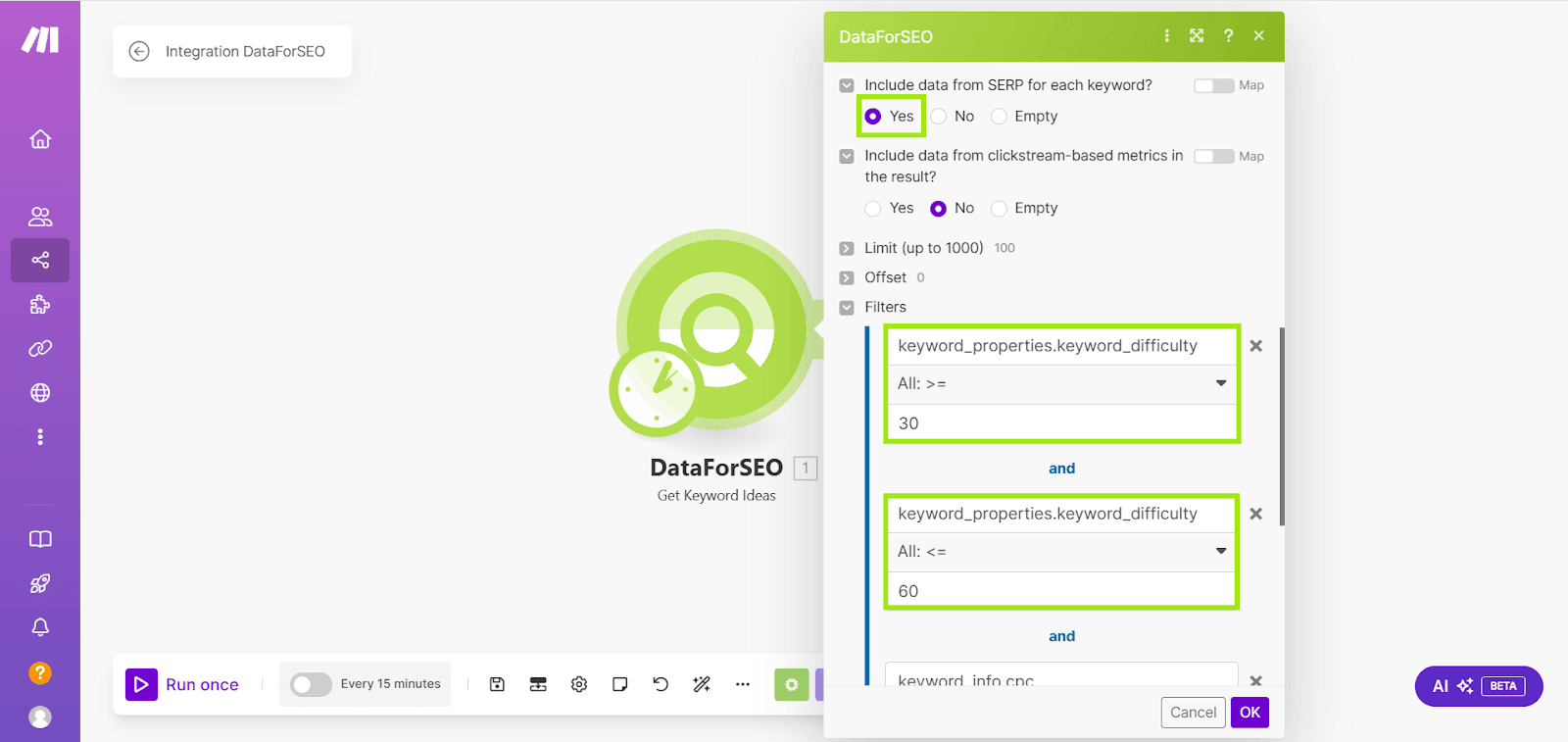 keyword automation 3