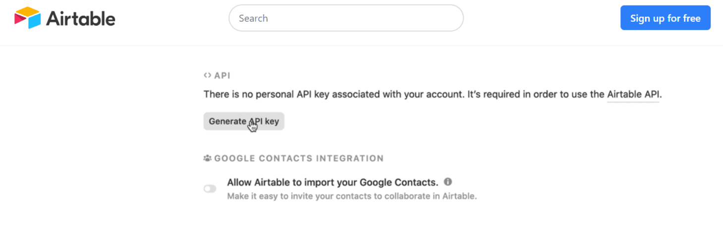 airtable-api-token