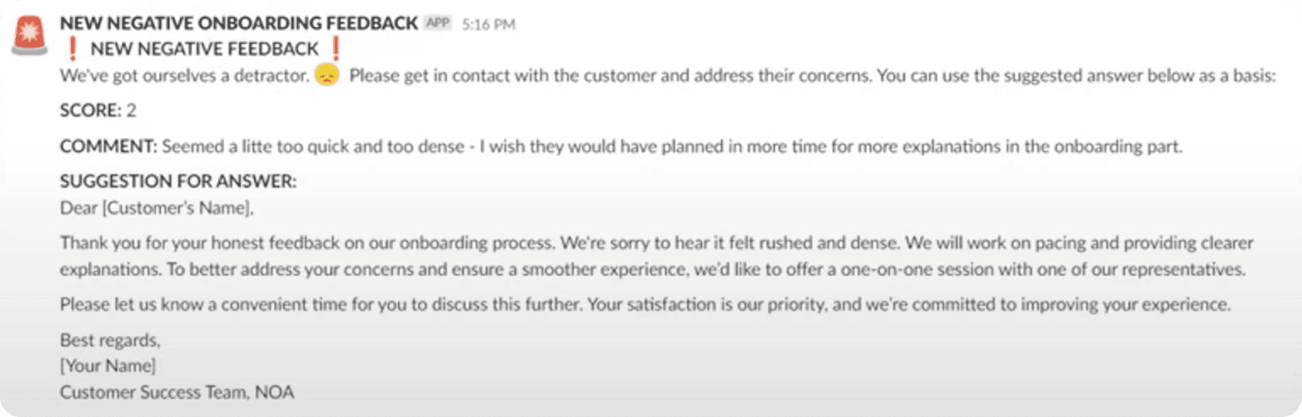 AI to automatically manage customer feedback 2