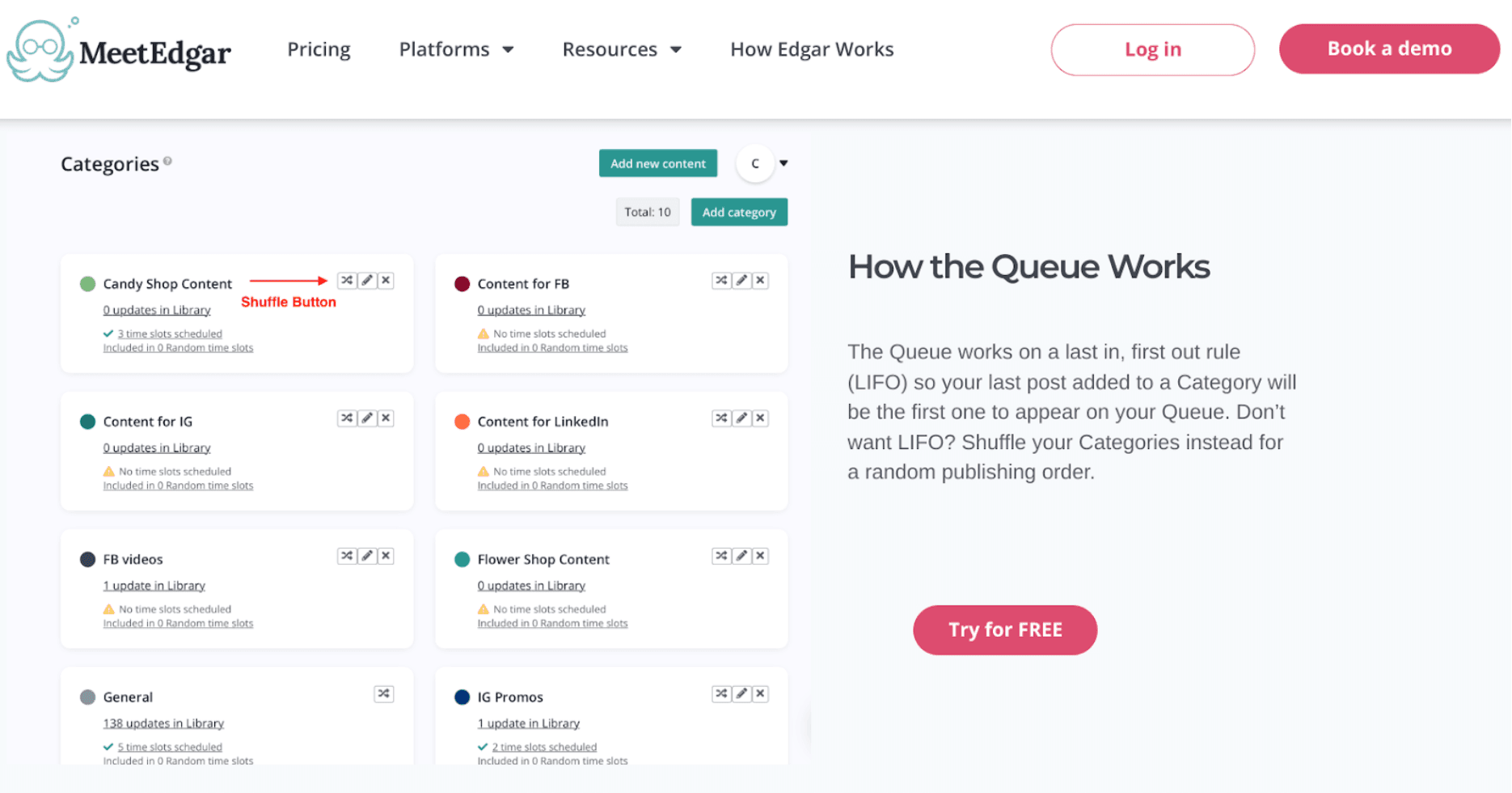 meet edgar social media mangement tool